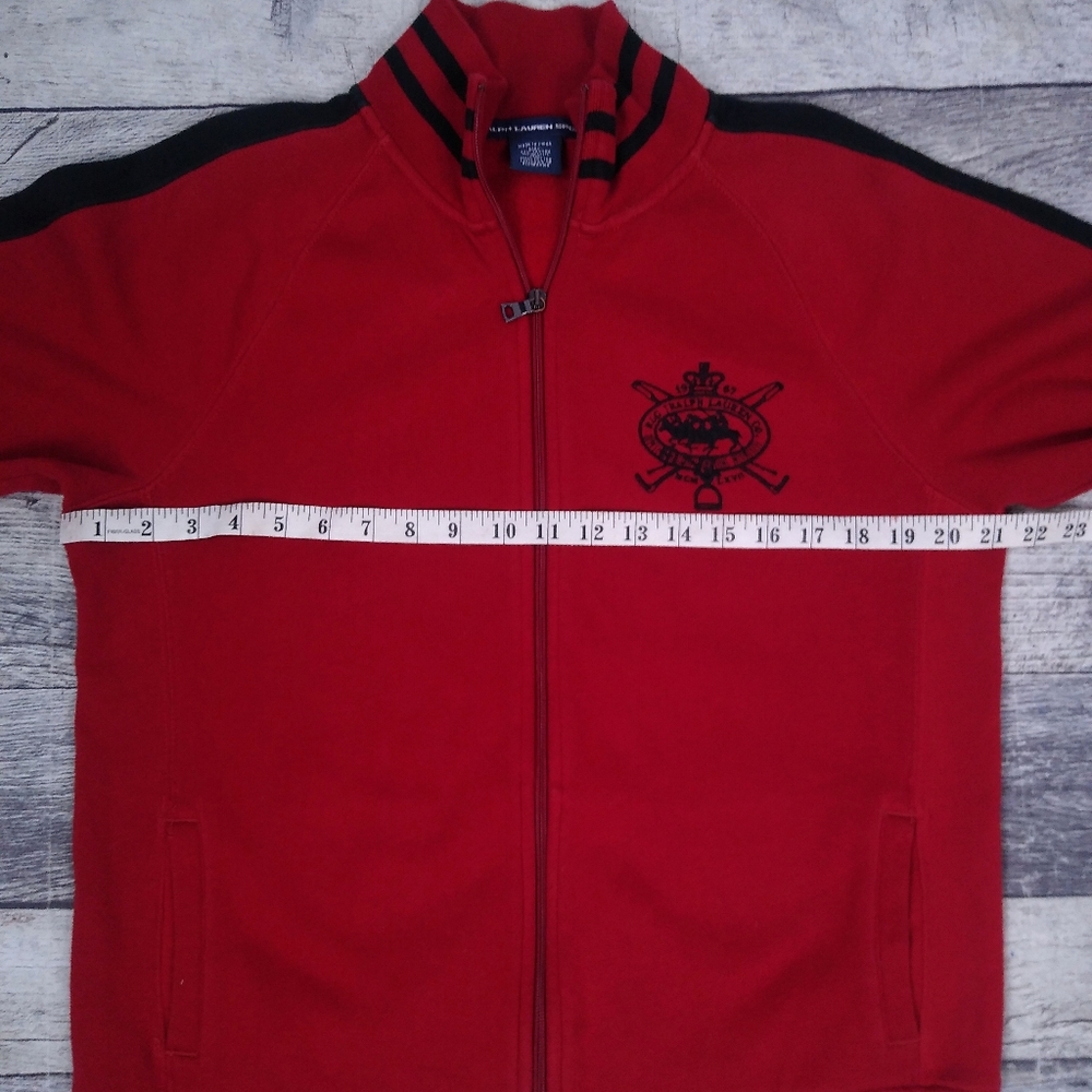Vintage Y2K Polo Ralph Lauren Sport Full Zip Track Jacket XL - Picture 5 of 6